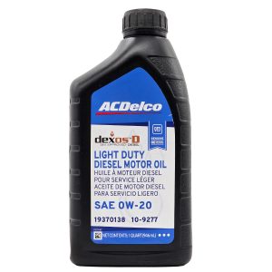 Aceite ACDelco Dexos Diesel 0W20 946 ml Motor GM