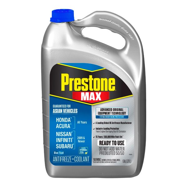 Refrigerante Prestone Azul para Nissan, Honda y Asiáticos 50/50 3.78L