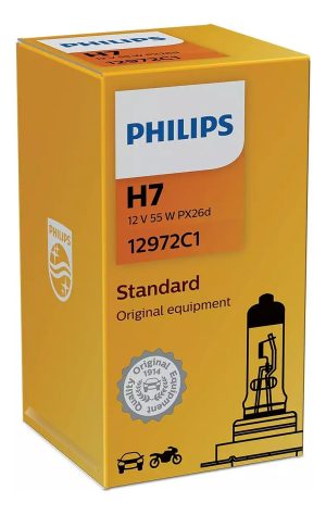 Ampolleta (bombilla) Philips H7  12v-55w  Px26d