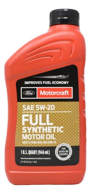 Aceite 5w20 Full Sintético Motorcraft 946 Ml