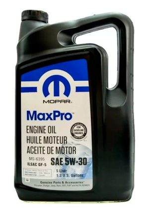 Aceite Motor Mopar 5W30 5 Litros Jeep Dodge Chrysler
