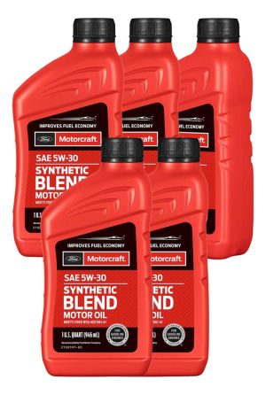 Aceite Genuino Ford Motorcraft® Sae 5w30 (5 Unidades)
