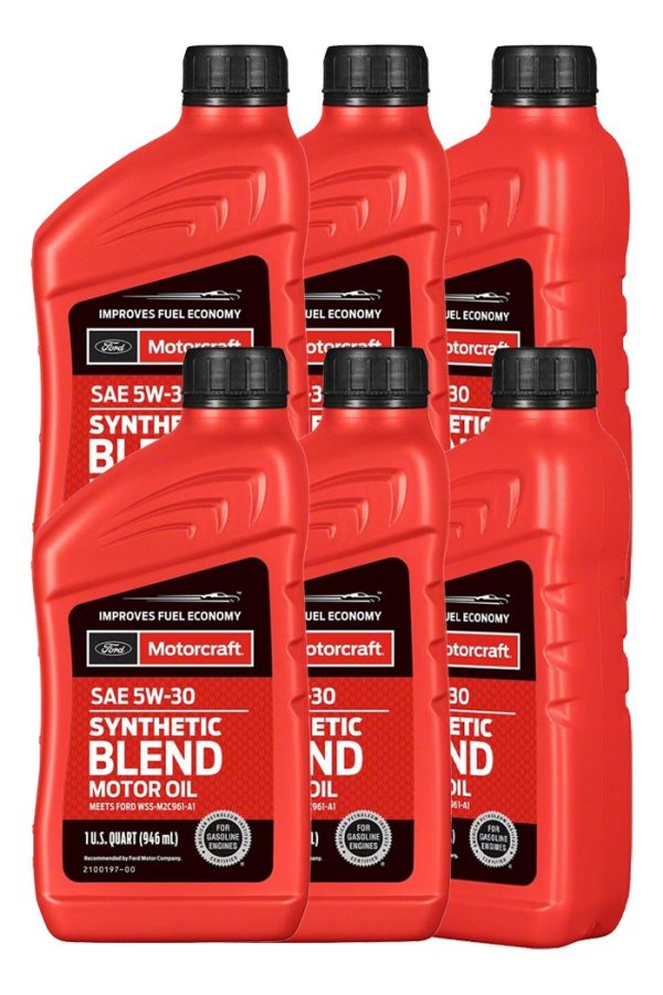 Aceite Motorcraft 5W30 6 Unidades 5.7L Ford Original