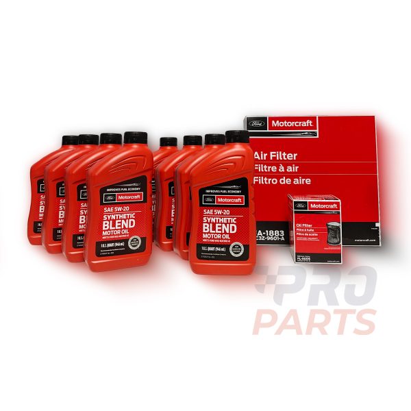 Kit Mantención Ford F150 5.0 2011-2014 Aceite + Filtros Motorcraft