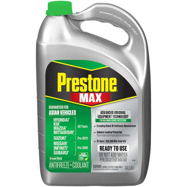 Refrigerante Prestone Verde para Hyundai, Kia y Asiáticos 50/50 3.78L