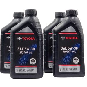 Pack 4 Aceite de Motor Toyota 5W-30 Original 946 ML