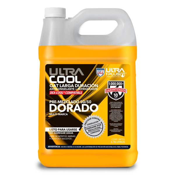 Refrigerante Motor Ultra1plus 50/50 Dorado