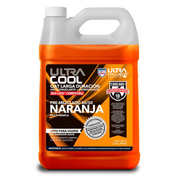 Refrigerante Motor Ultra1plus 50/50 Naranja
